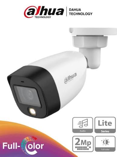 BULLET DAHUA 1080P 2MP 2.8MM PLASTICA FULL COLOR MICROFONO